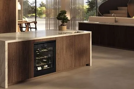 Встраиваемый винный холодильник Miele KWTUS 7054 F OBSW