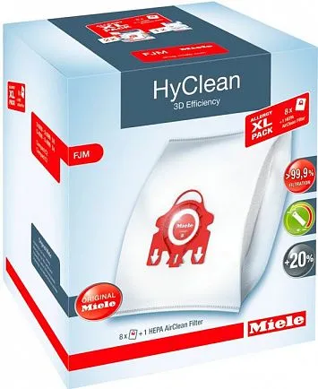 Комплект мешков Miele FJM 3 D Efficiency + фильтр HEPA AirClean SF-HA 50